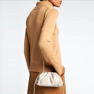 BOTTEGA VENETA Mini Pouch in Off-White (Chalk)